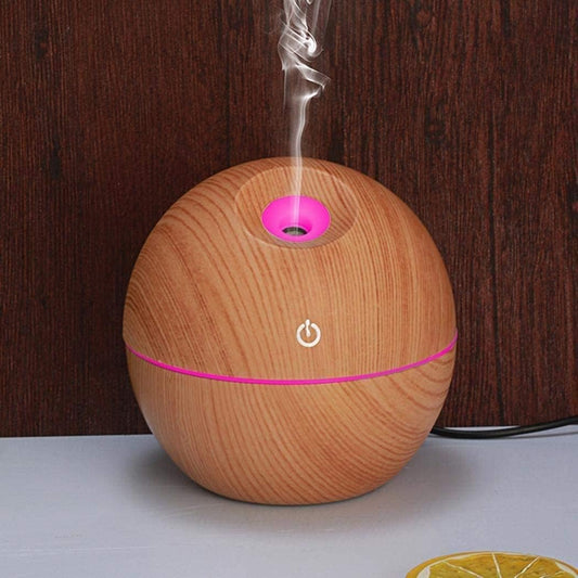 Essential Oil Diffuser & Wood Aroma Air Humidifier