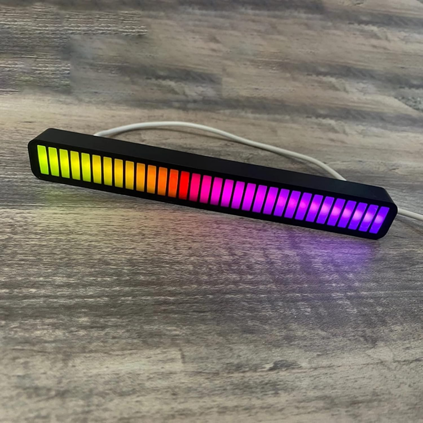 RGB Sound Control LED Light Bar – Music Reactive, USB Powered, 32 LEDs