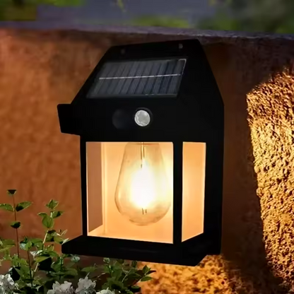 Rechargeable Solar Sensor Lamp – Motion Activated Outdoor Security Light