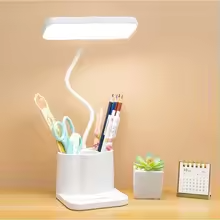 Multi-Functional LED Table Lamp – Rechargeable, Adjustable Brightness