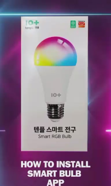 WiFi Smart LED Bulb – RGB Color Changing, App & Voice Control