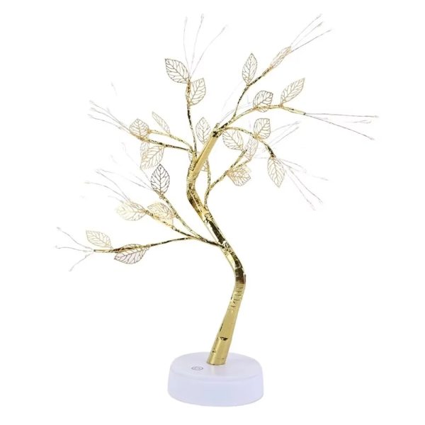 Tree LED Light USB Table Lamp – Adjustable Touch Switch - Glare Decor